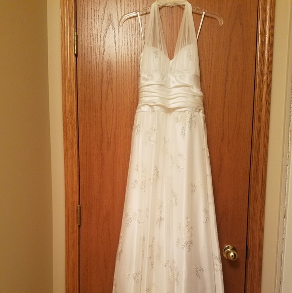 White Prom Dress - Picture 4 of 8